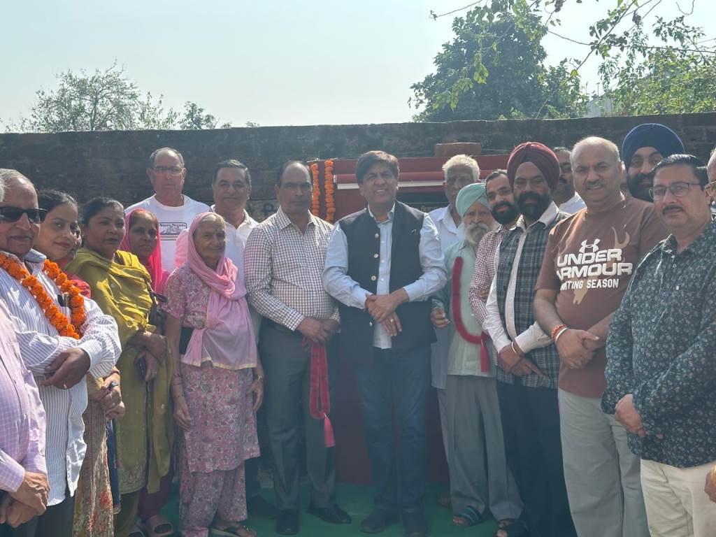 Road from Bahadurpur to Bassi Ghulam Hussain to be constructed at a cost of Rs 42 lakh Bram Shankar Jimpa